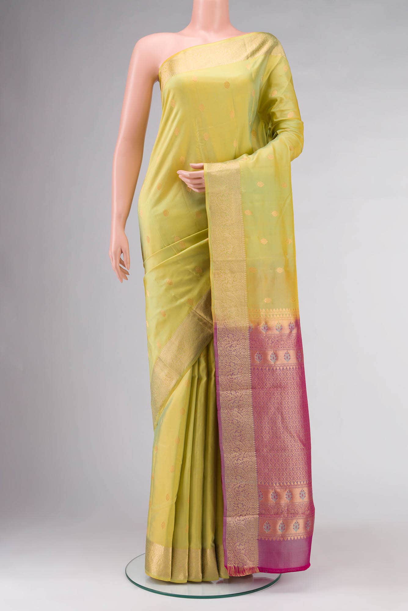 Green Kanchipuram Silk Saree