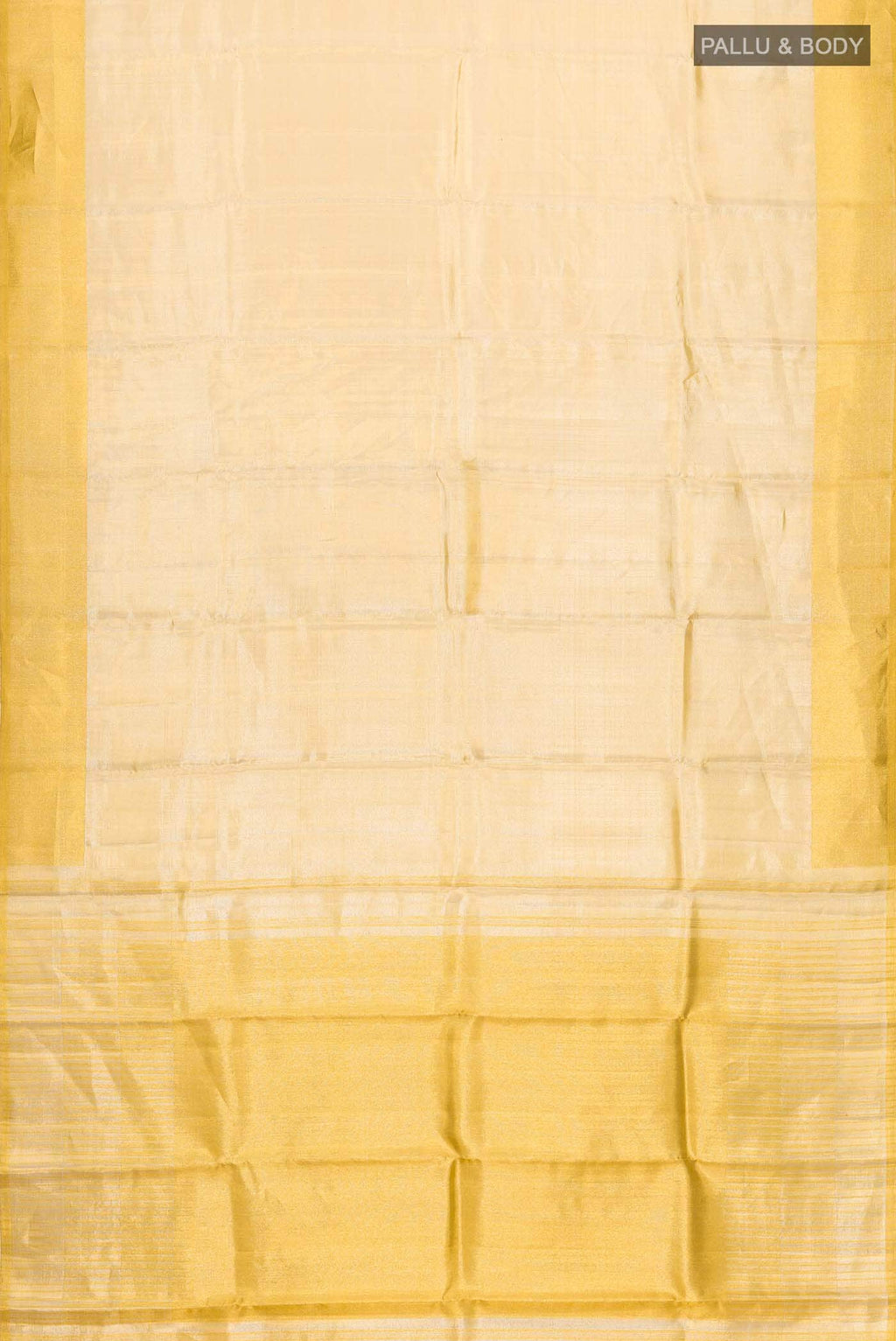 Golden Kanchipuram Tissue Silk Saree