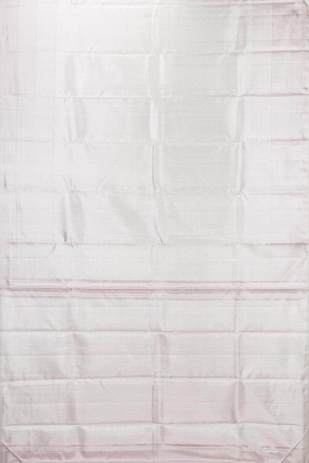 Silver Dual Tone Kanchipuram Tissue Silk Saree