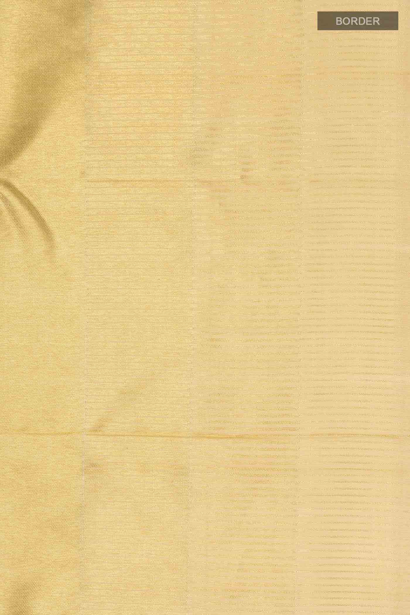Gold Kanchipuram Tissue Silk Saree