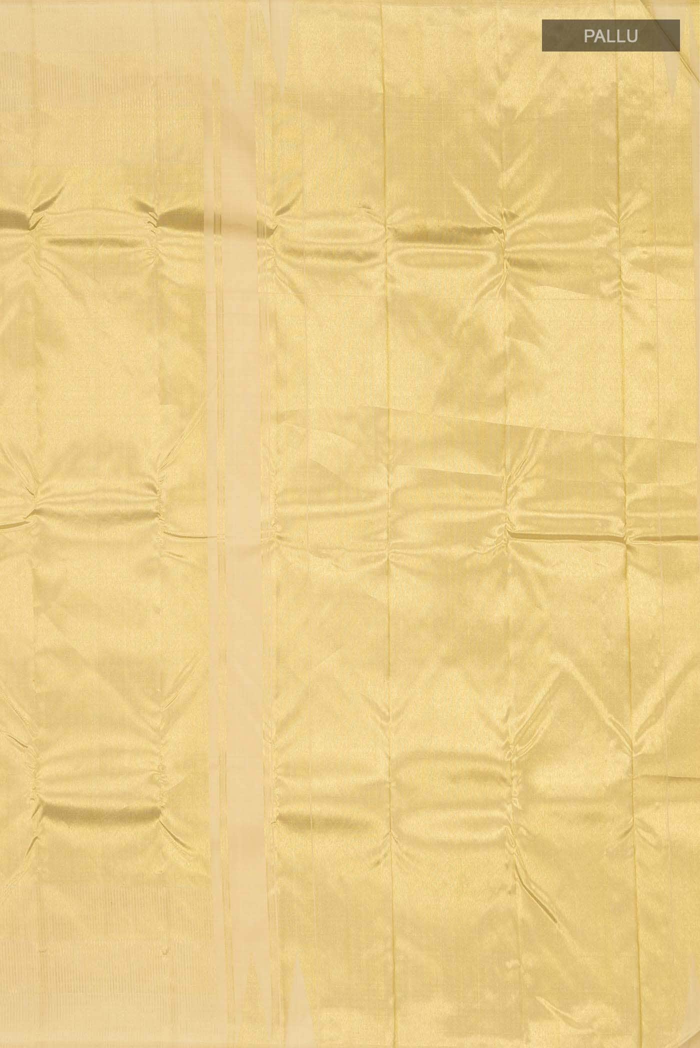 Gold Kanchipuram Tissue Silk Saree