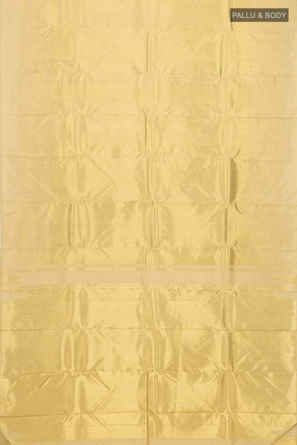 Gold Kanchipuram Tissue Silk Saree