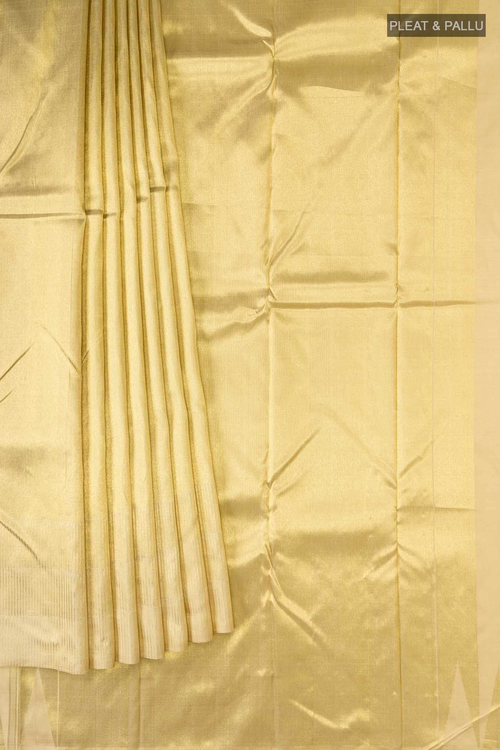 Gold Kanchipuram Tissue Silk Saree
