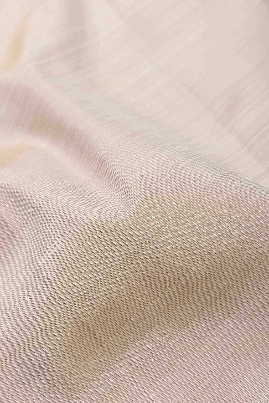 Beige Kanchipuram Silk Saree
