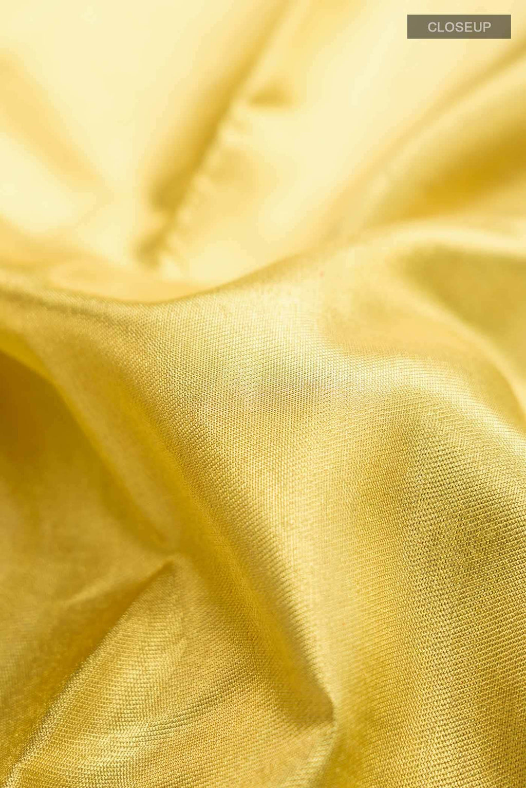 Golden Kanchipuram Tissue Silk Saree