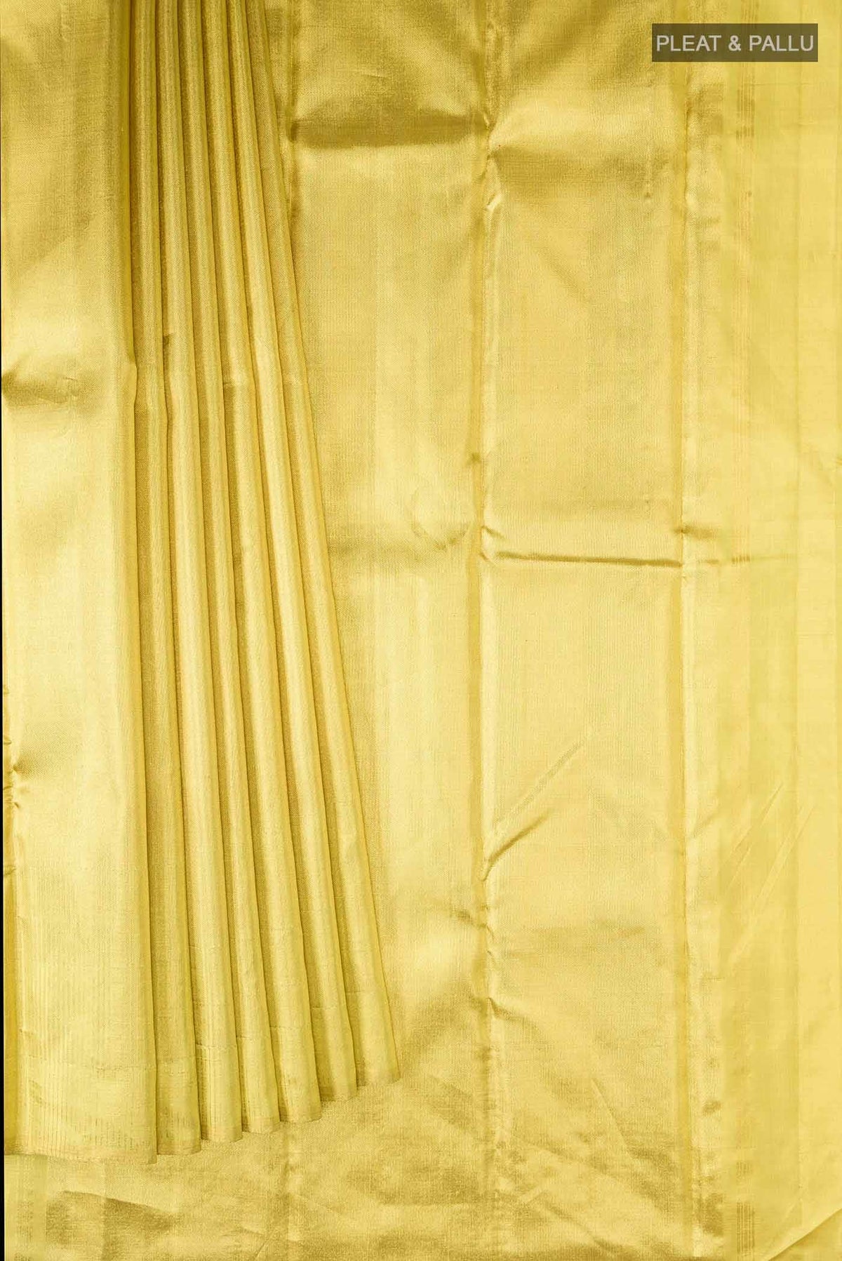 Golden Kanjivaram Tissue Silk Saree