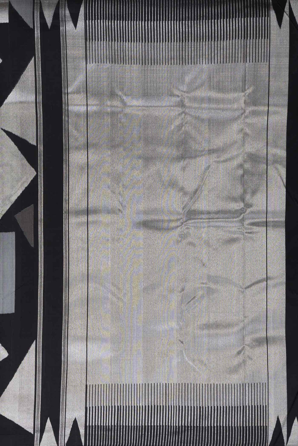 Black Kanchipuram Silk Saree