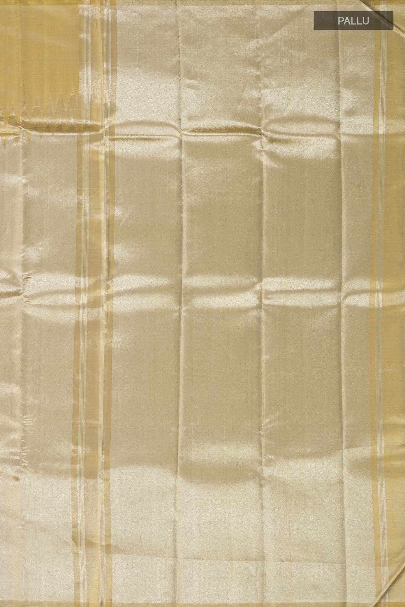 Gold Kanchipuram Tissue Silk Saree