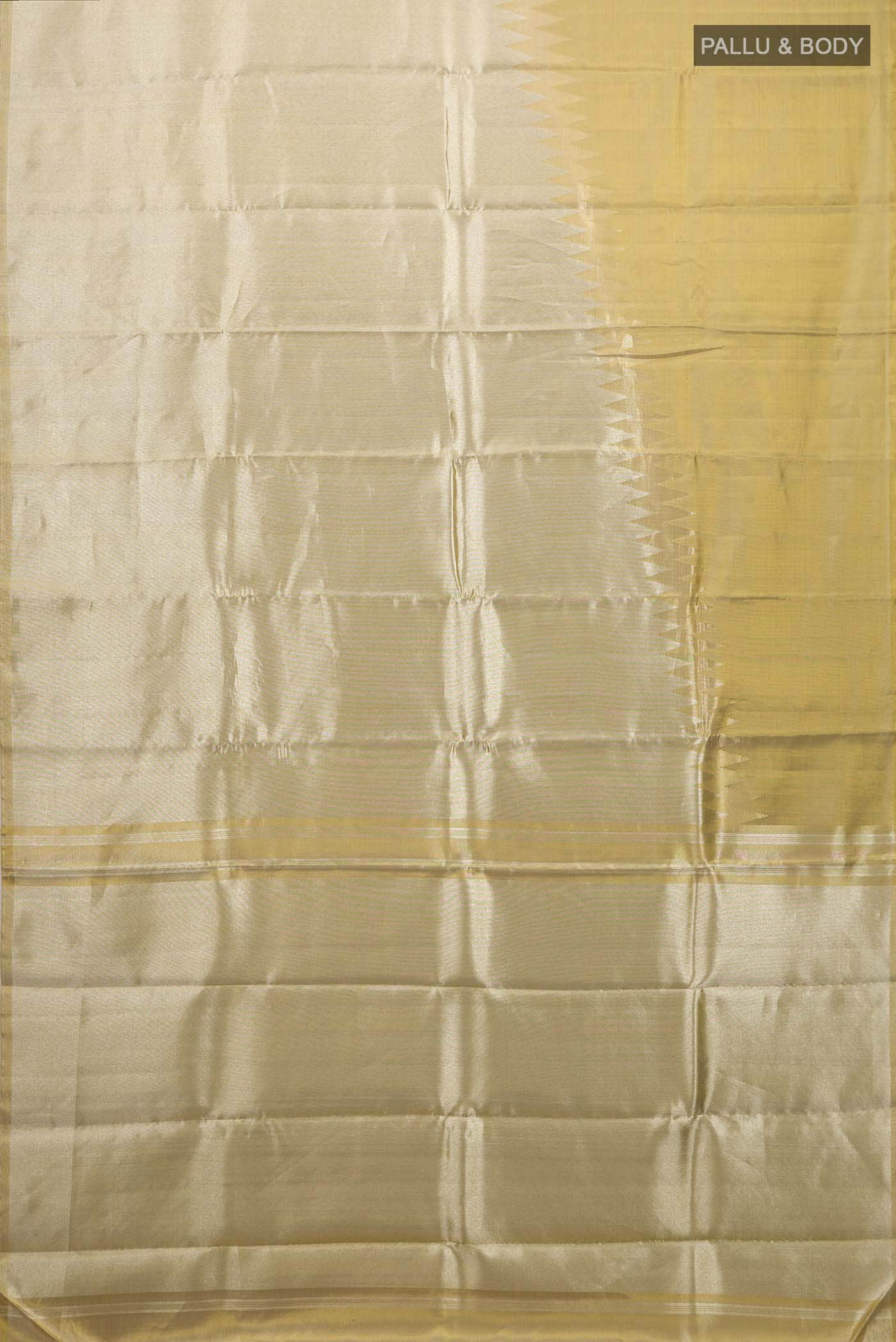 Gold Kanchipuram Tissue Silk Saree