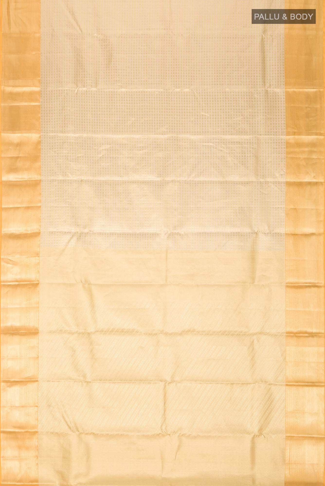 Gold Kanchipuram Tissue Silk Saree