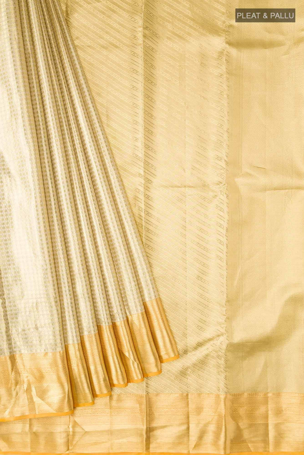 Gold Kanchipuram Tissue Silk Saree