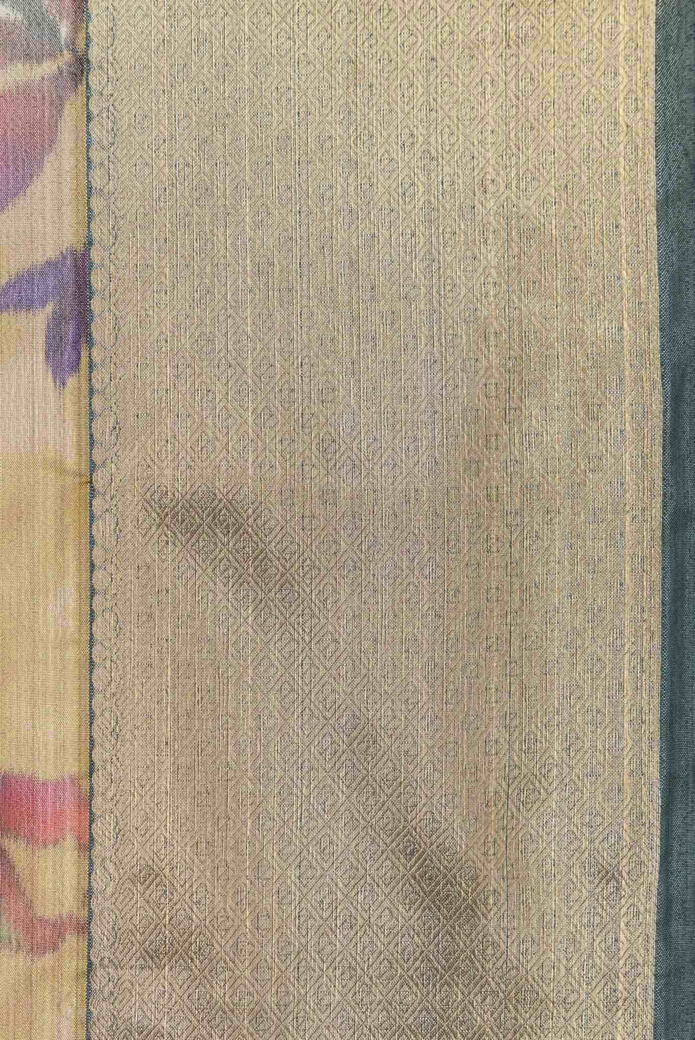 Gold Blended Kanchipuram Tissue Silk Saree