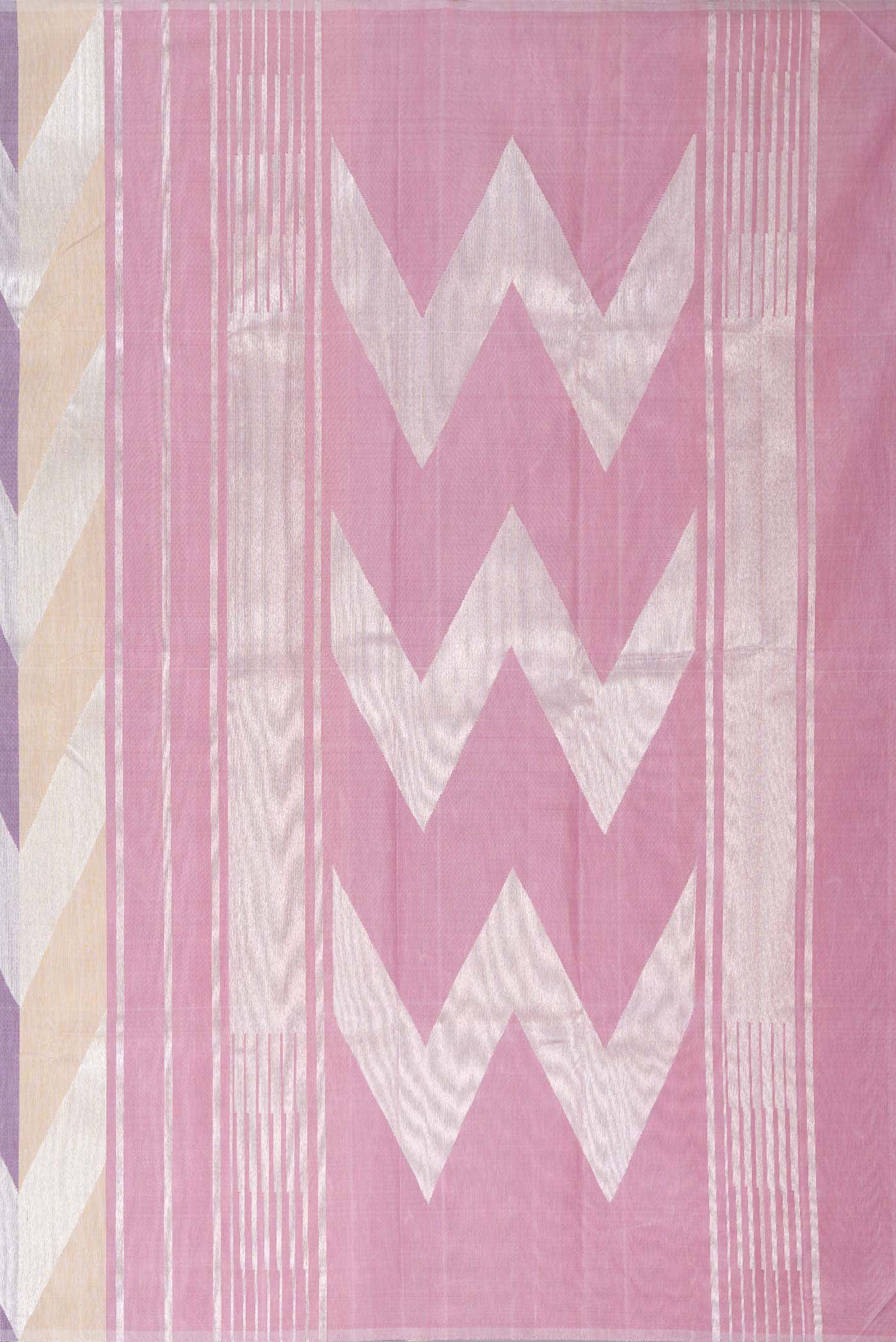 Pure Silk Pure Zari Sandal Lavender and Grey Dual Tone Kanchipuram Saree Lavender and Grey Dual Tone Kanchipuram Saree