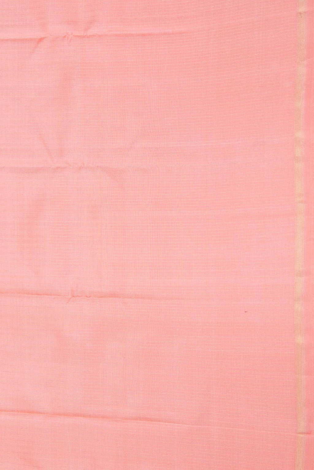 Pure Silk Pure Zari Peach Dual Tone Kanchipuram Saree