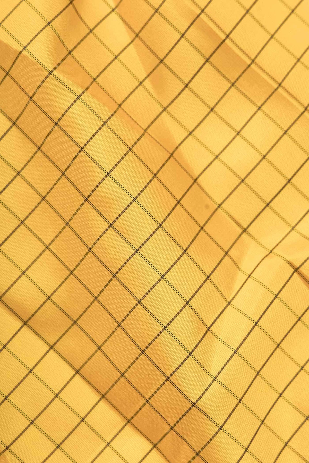 Yellow Kanchipuram Silk Saree