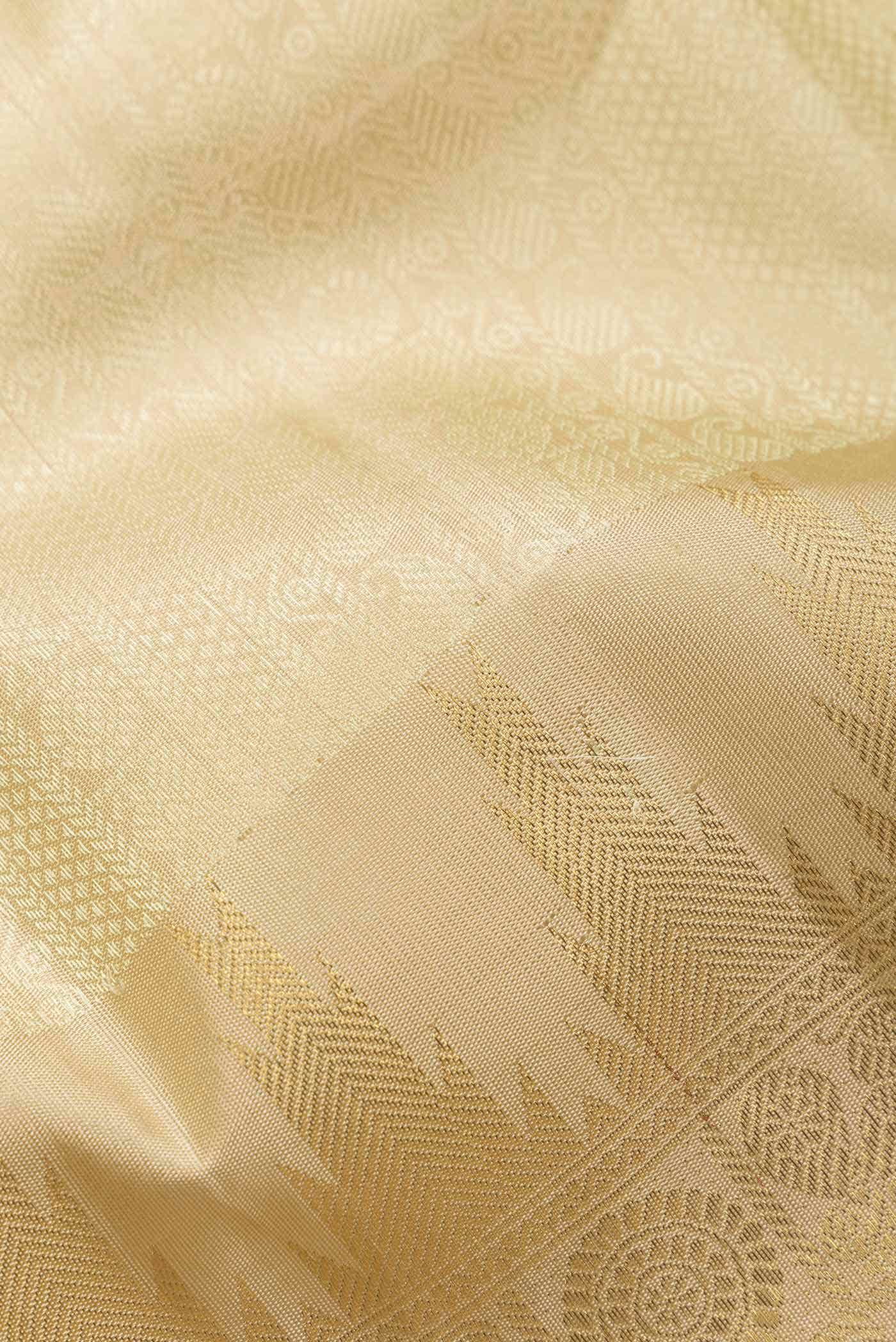 Pure Silk Pure Zari Multi Kanjivaram Saree