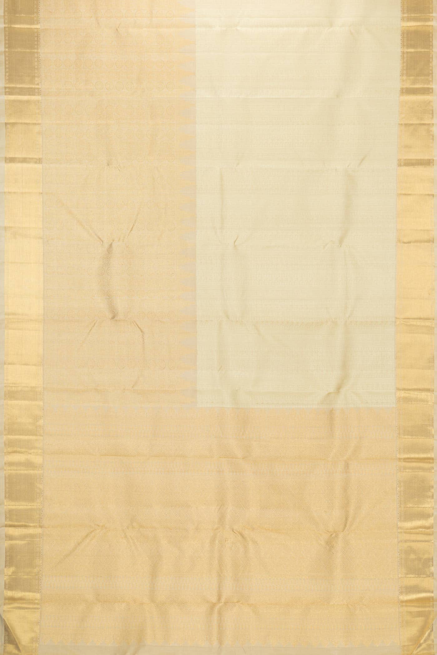 Pure Silk Pure Zari Multi Kanchipuram Saree