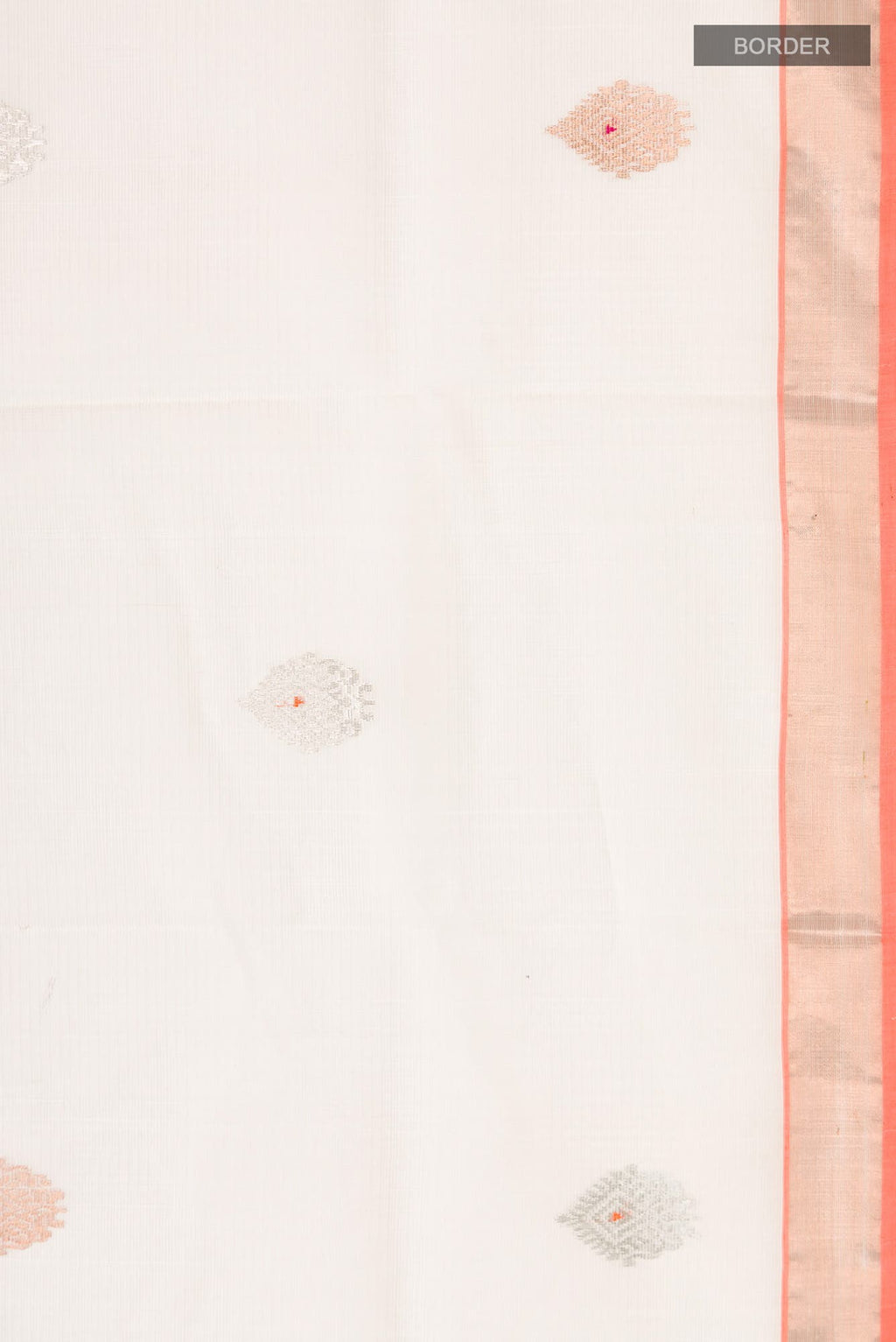 Off White Kota Silk Saree