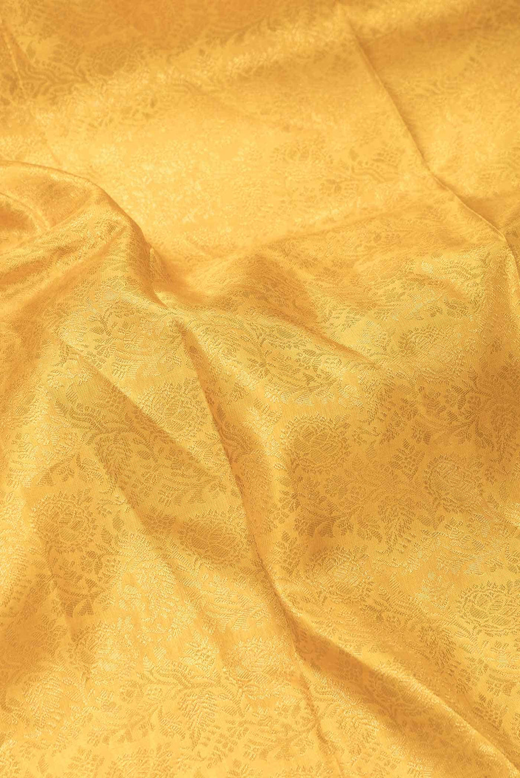 Mustard Dual Tone Kanchipuram Silk Saree
