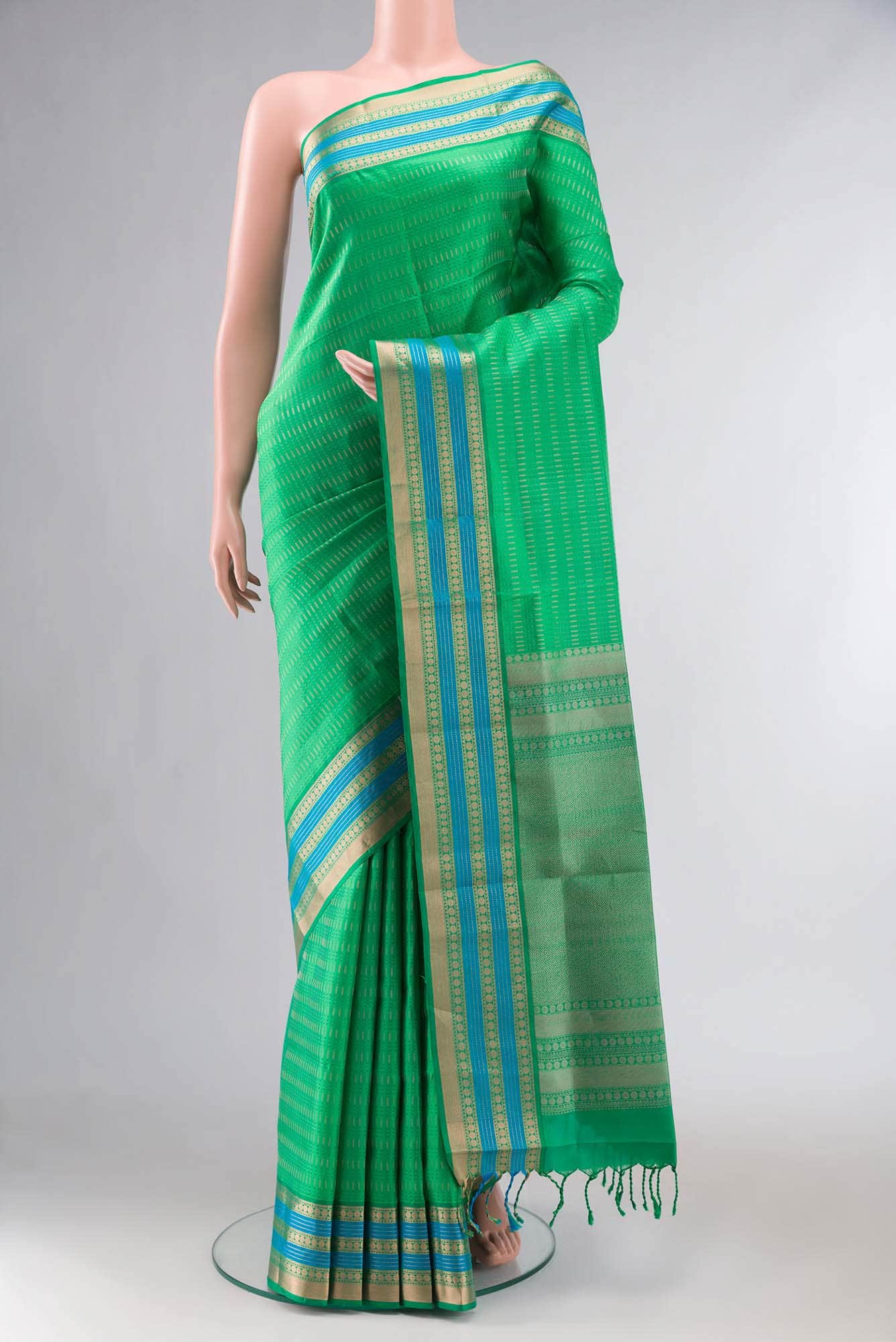 Green Soft Silk Saree