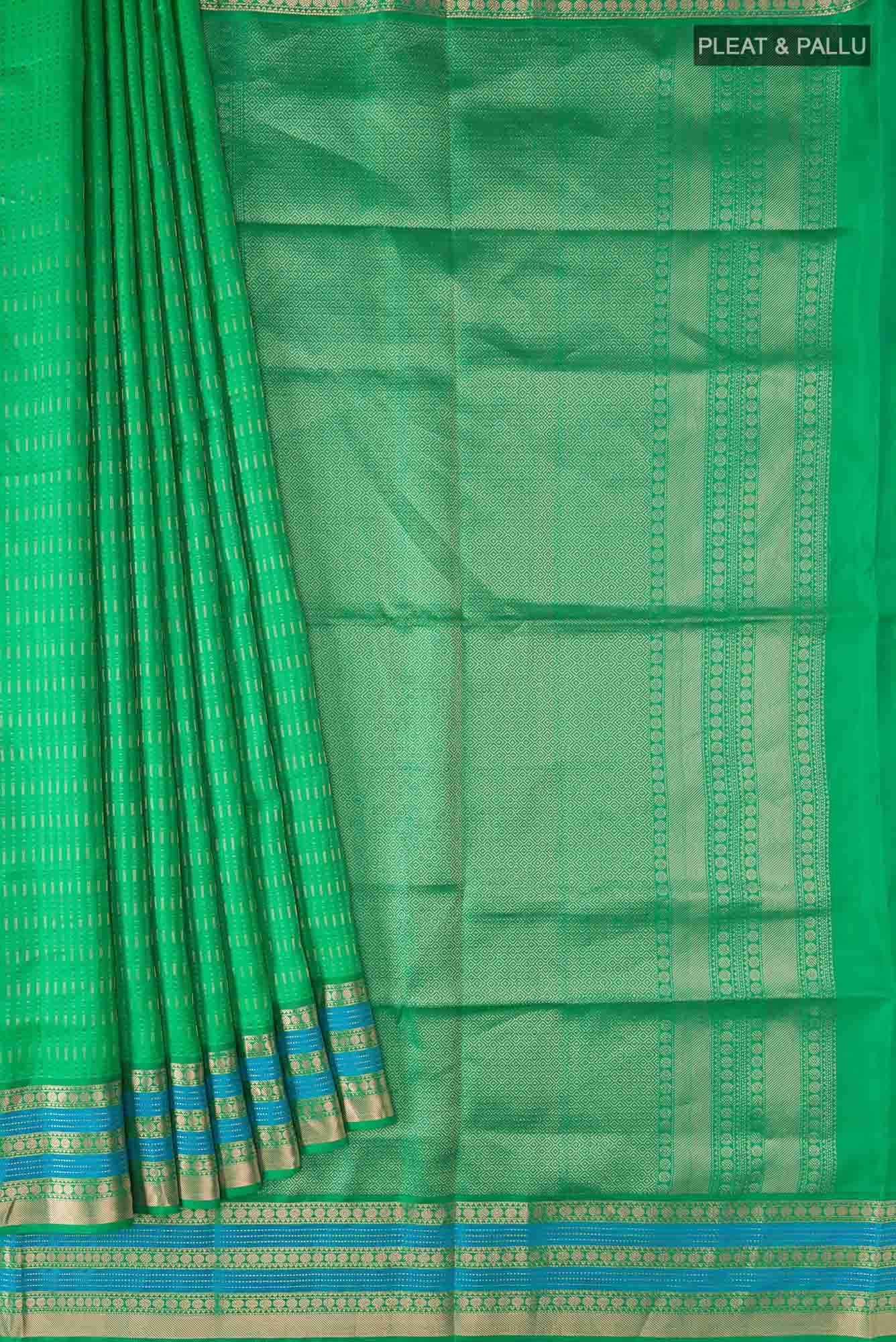 Green Soft Silk Saree