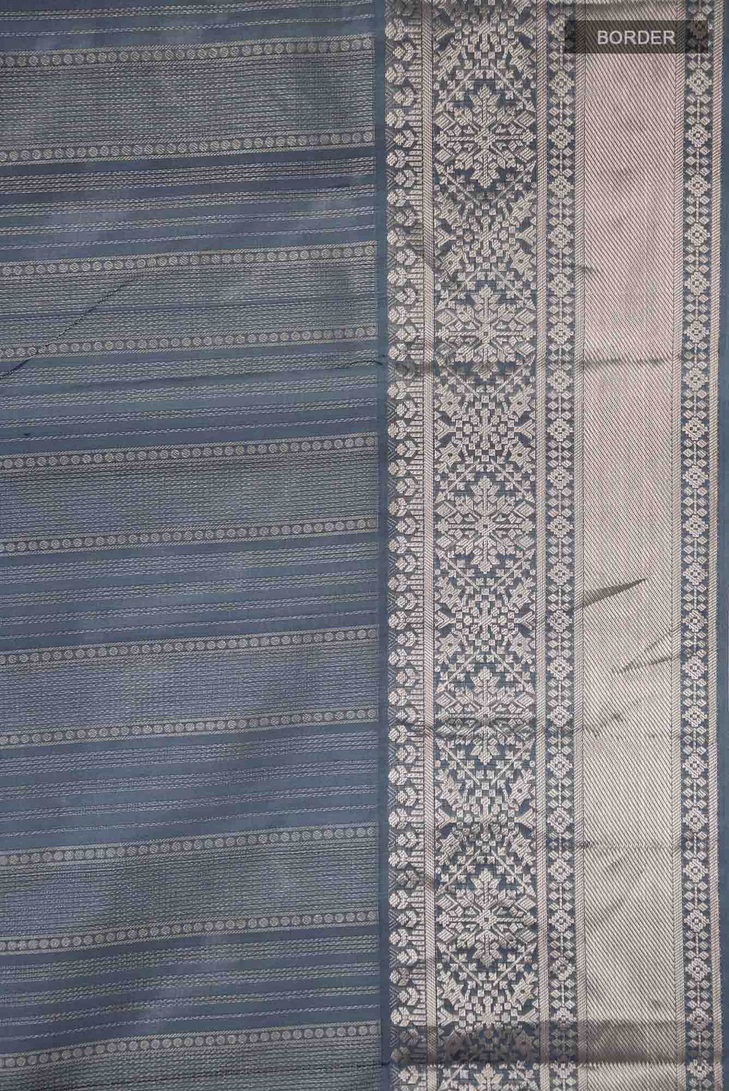 Grey Soft Silk Saree