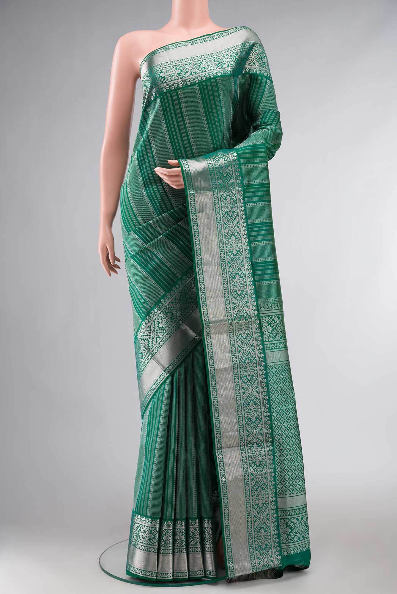 Green Soft Silk Saree