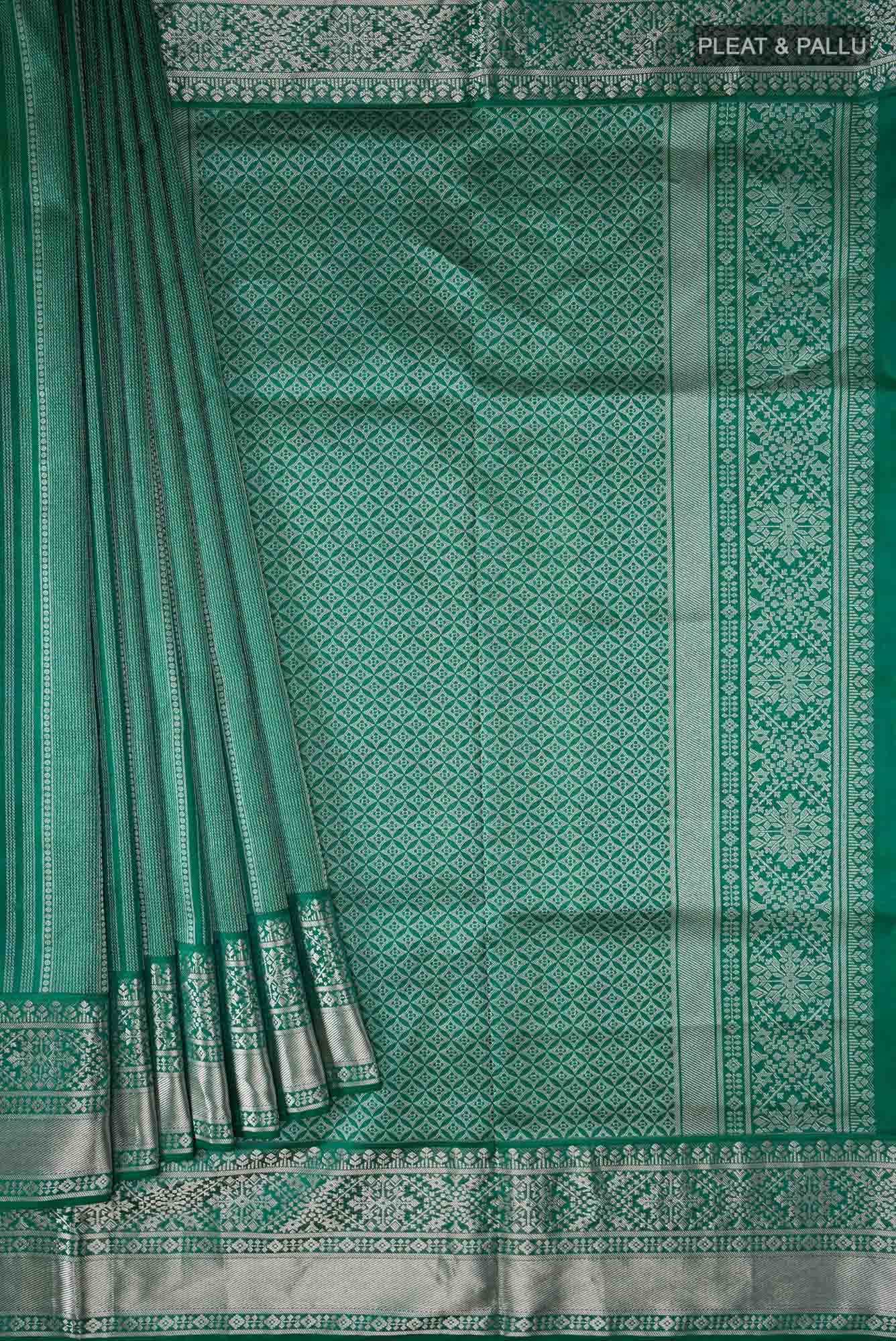 Green Soft Silk Saree