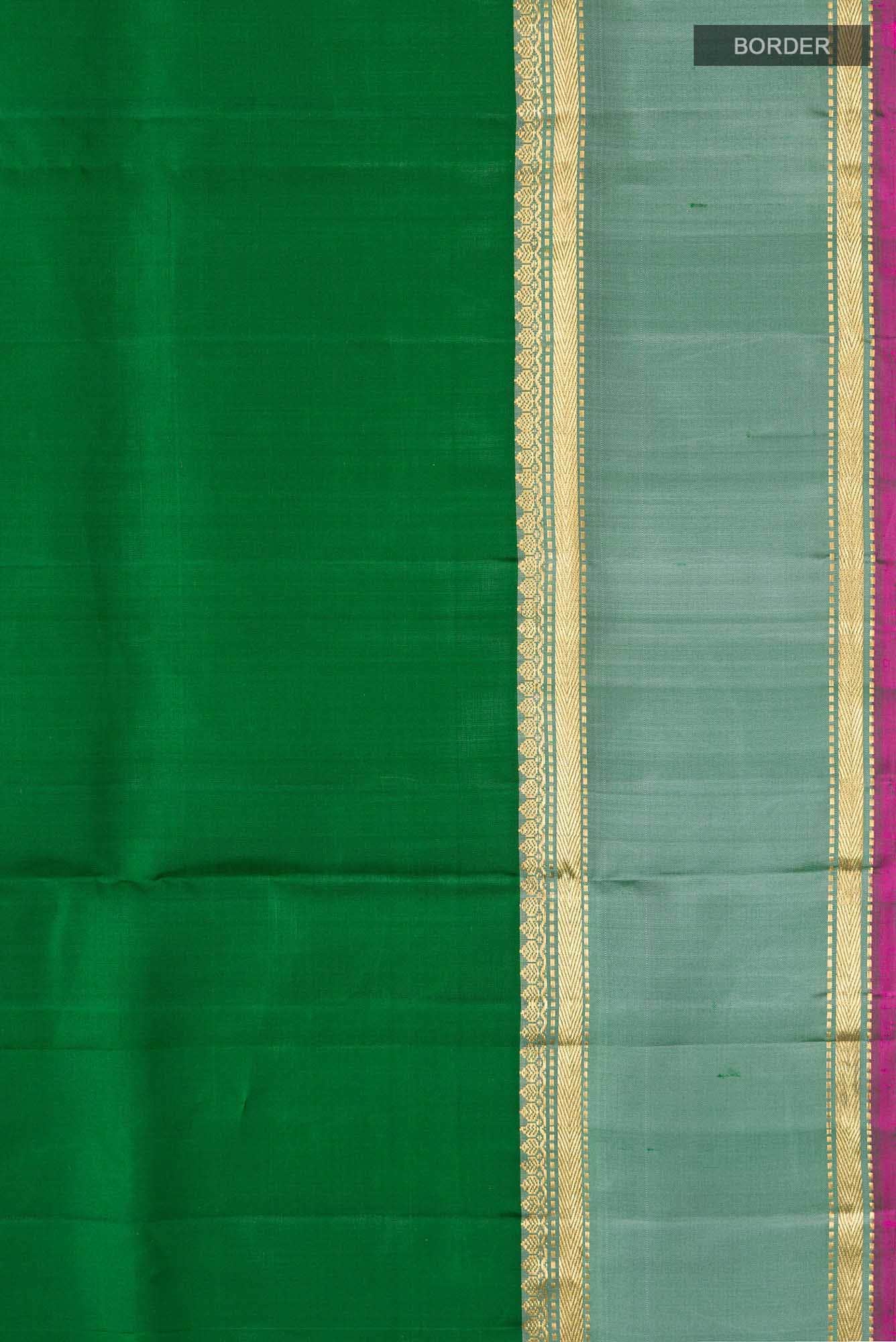 Green Kanchipuram Silk Saree