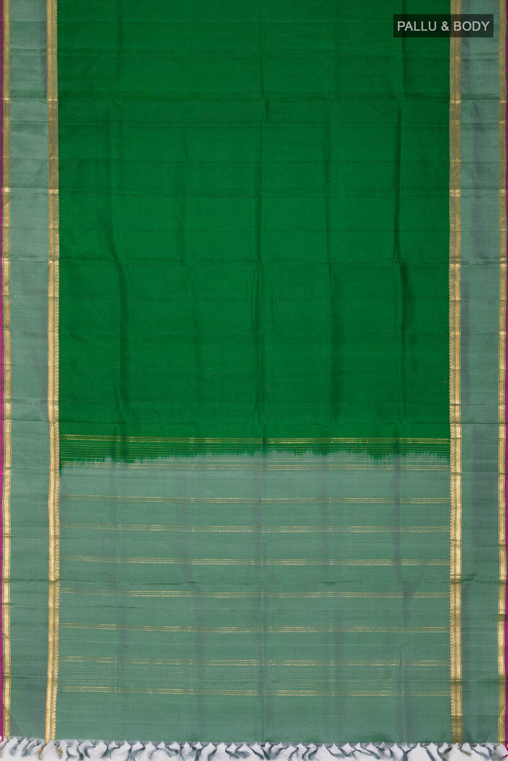 Green Kanchipuram Silk Saree