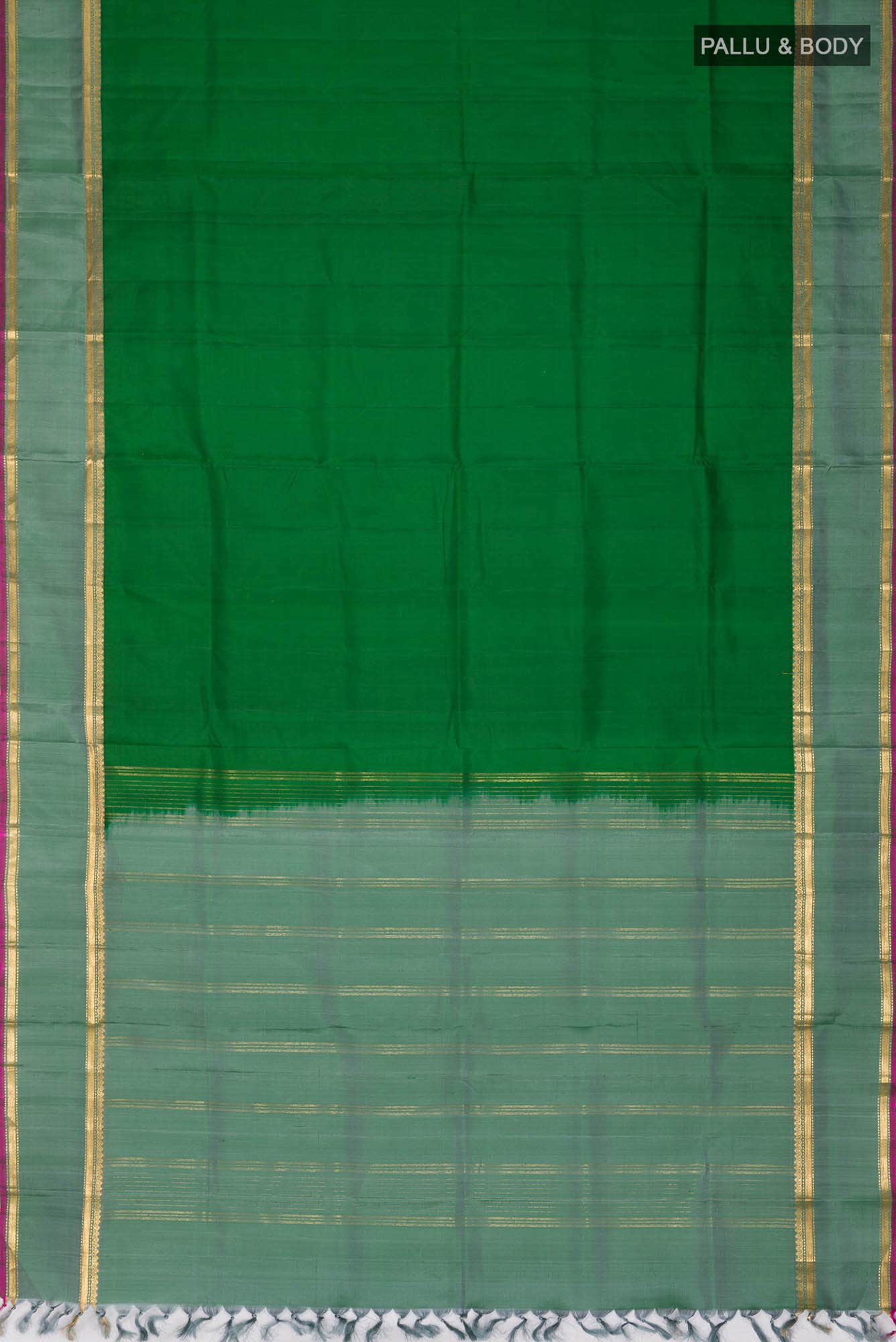 Green Kanchipuram Silk Saree