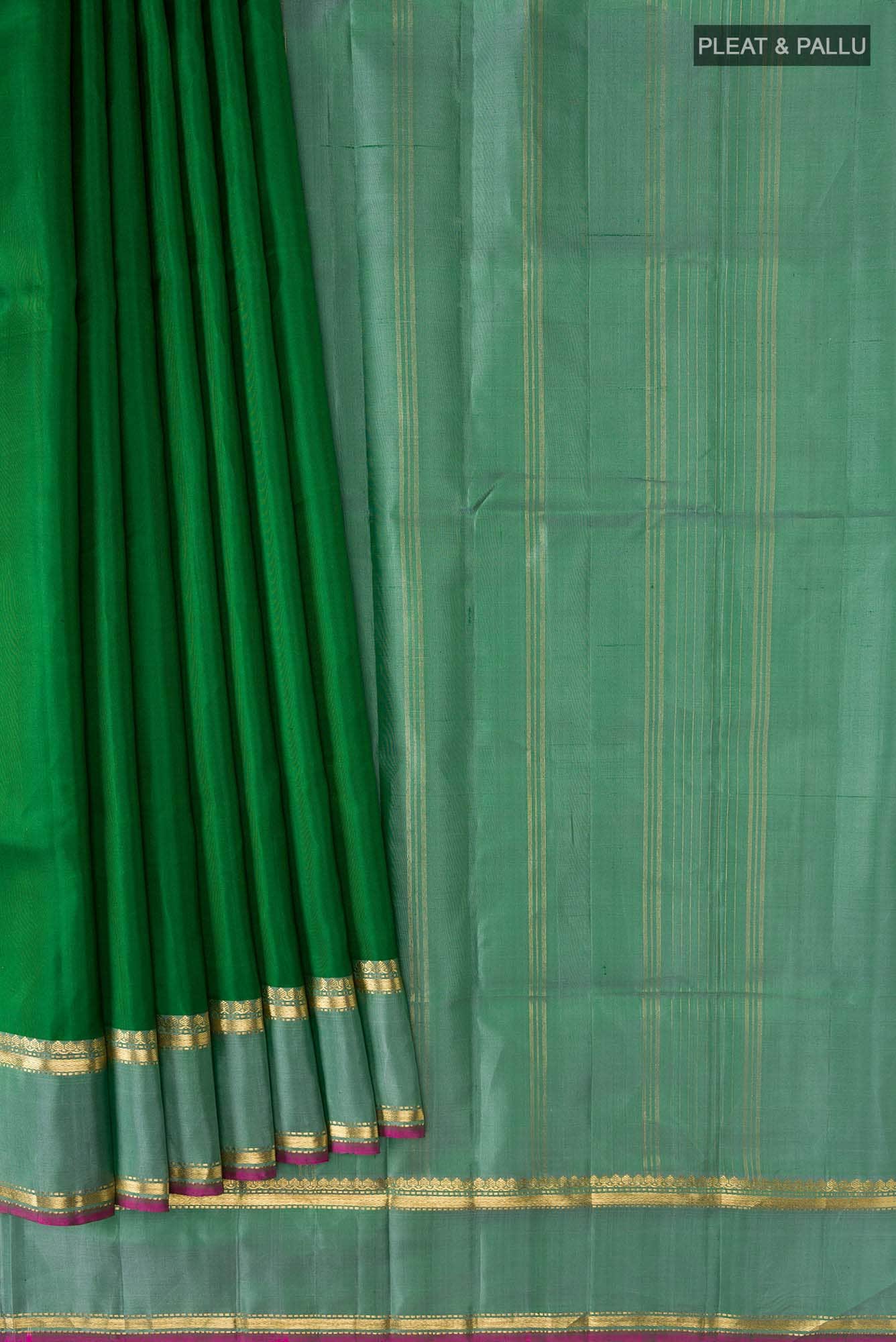 Green Kanchipuram Silk Saree