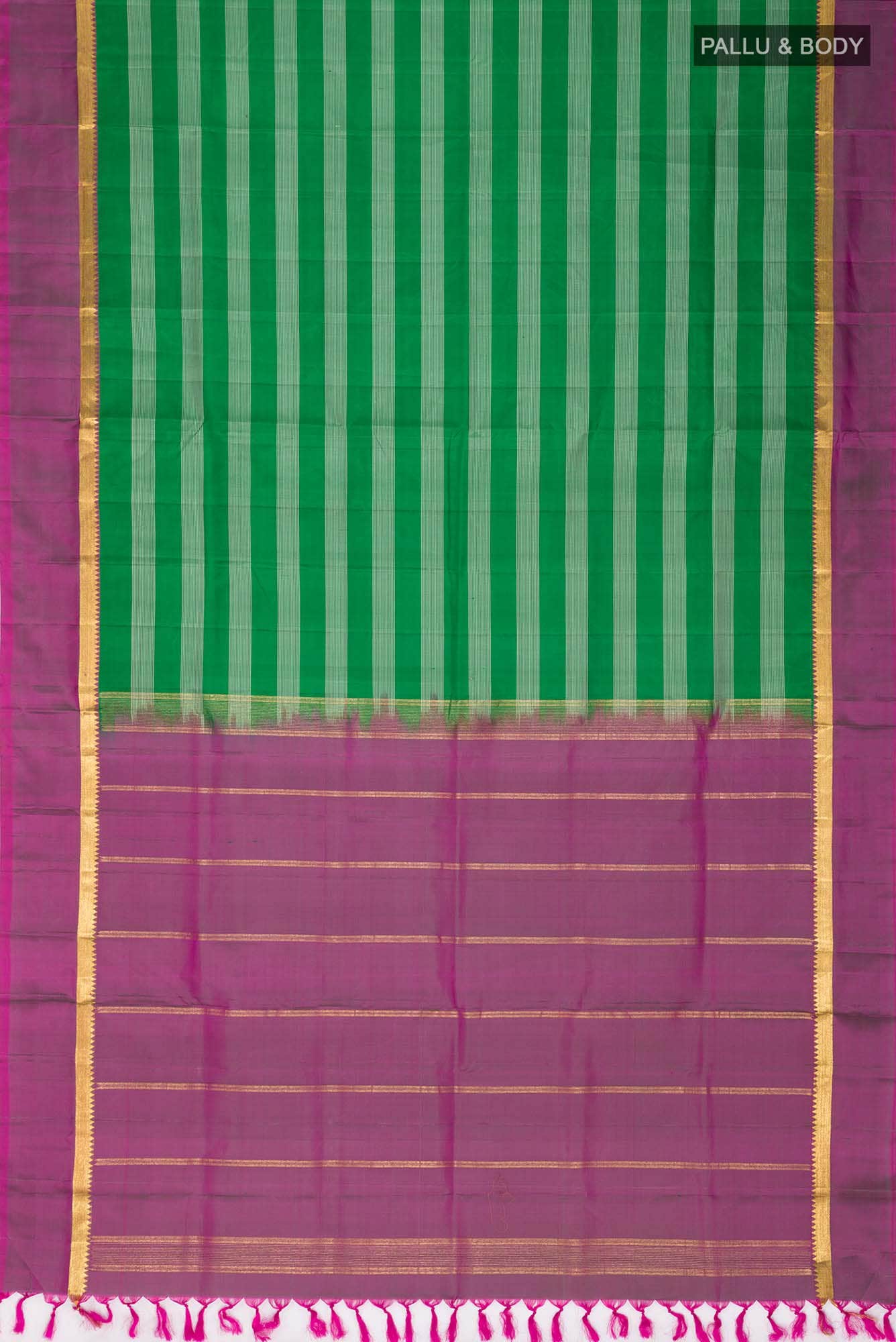 Green Kanchipuram Silk Saree