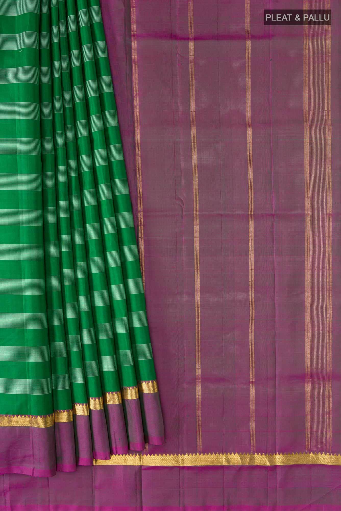 Green Kanchipuram Silk Saree
