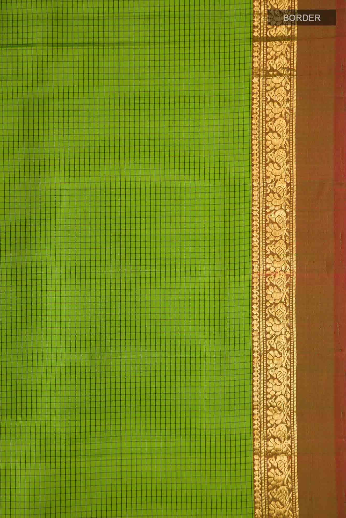 Green Kanchipuram Silk Saree