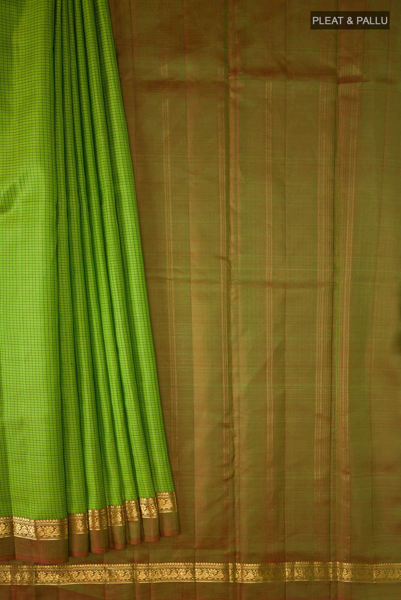 Green Kanchipuram Silk Saree