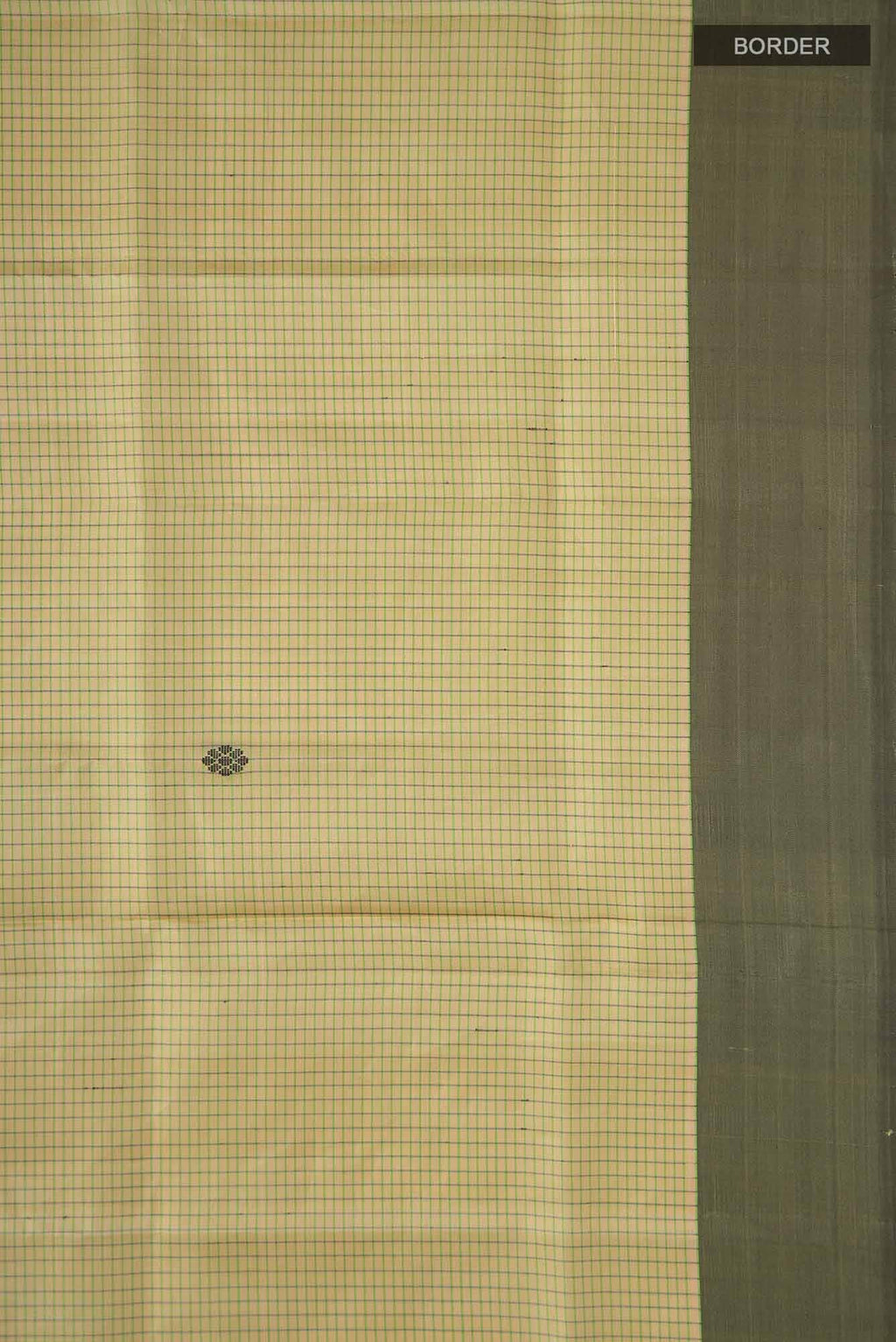Beige Kanchipuram Silk Saree