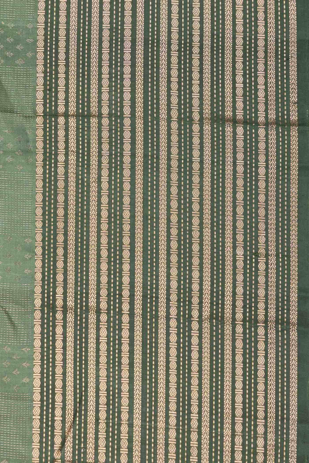 Green Dual Tone Kanchipuram Silk Saree