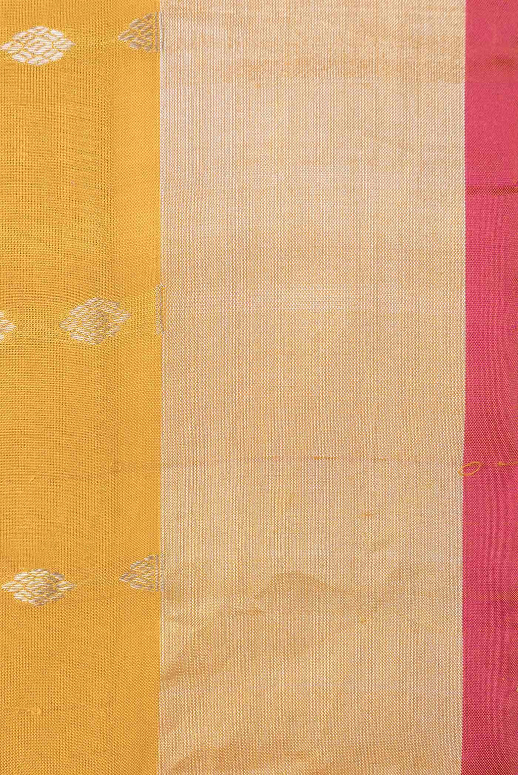 Mustard Uppada Silk Saree