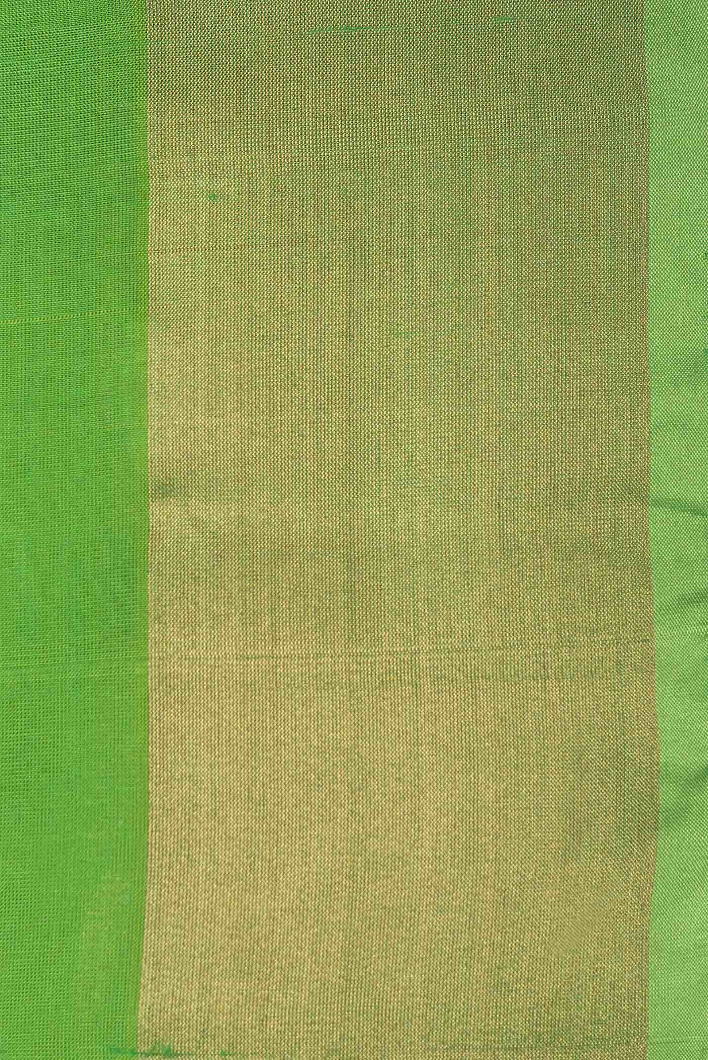 Green Dual Tone Uppada Silk Saree