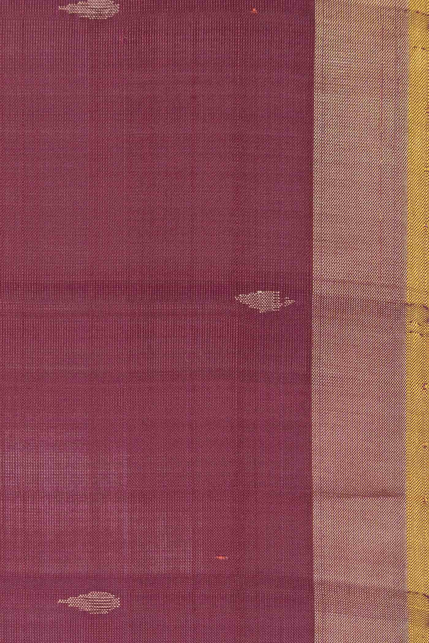 Maroon Dual Tone Uppada Silk Saree