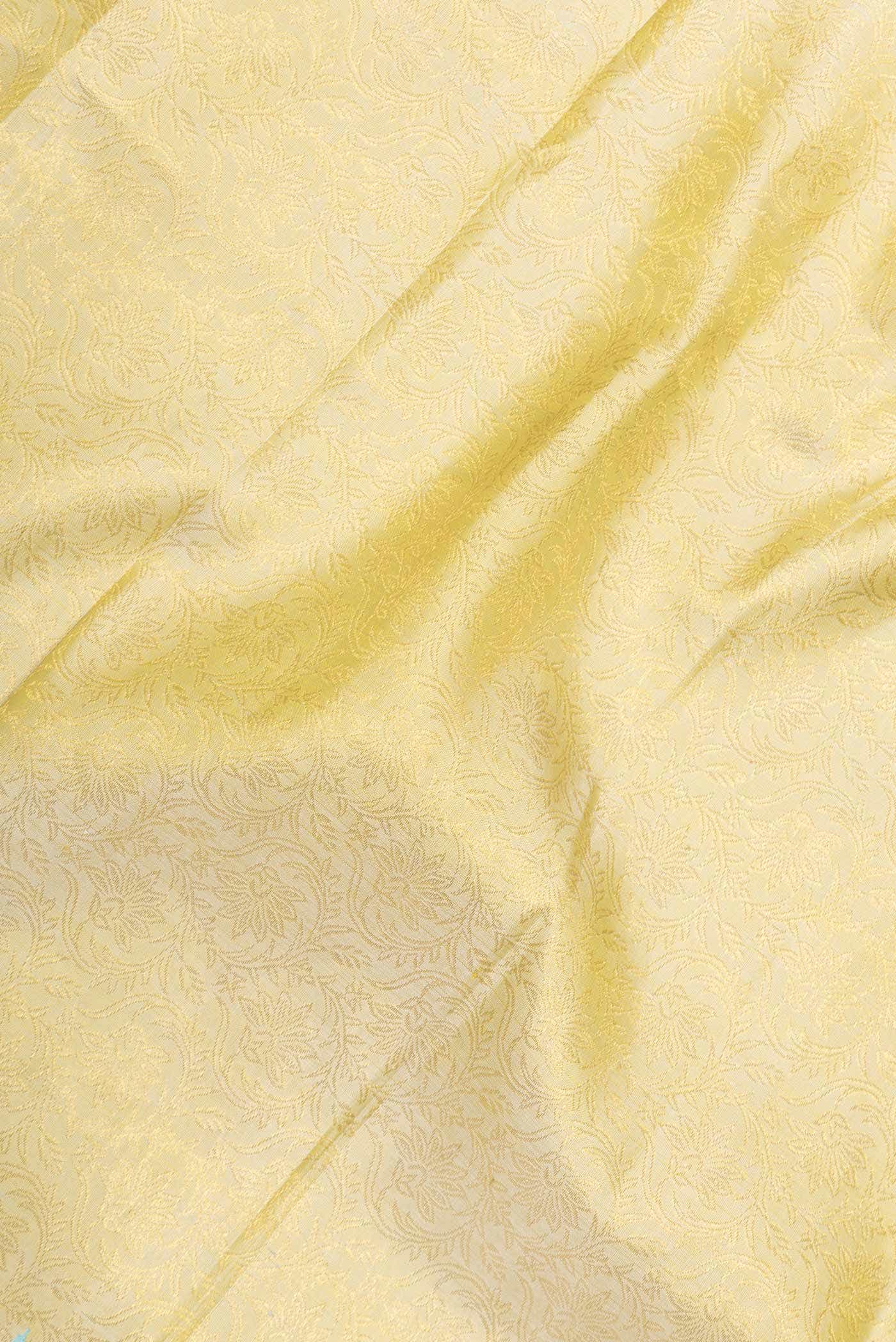 Pure Silk Pure Zari Pista Green Kanchipuram Saree