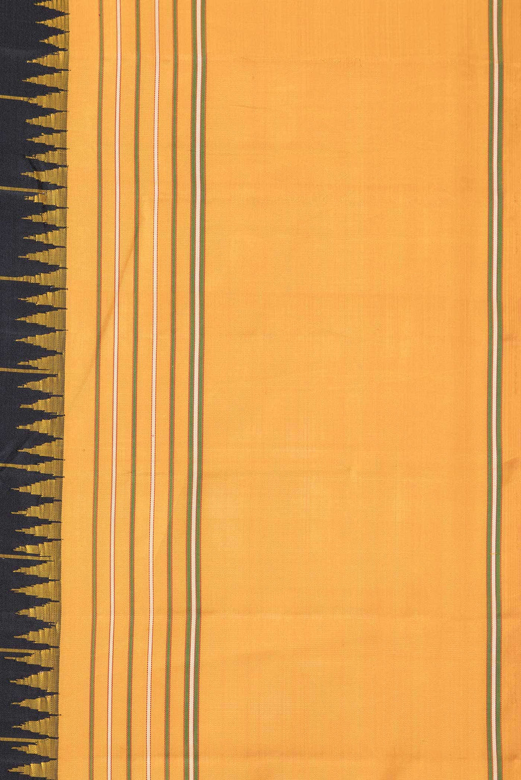 Black Kanchipuram Silk Saree