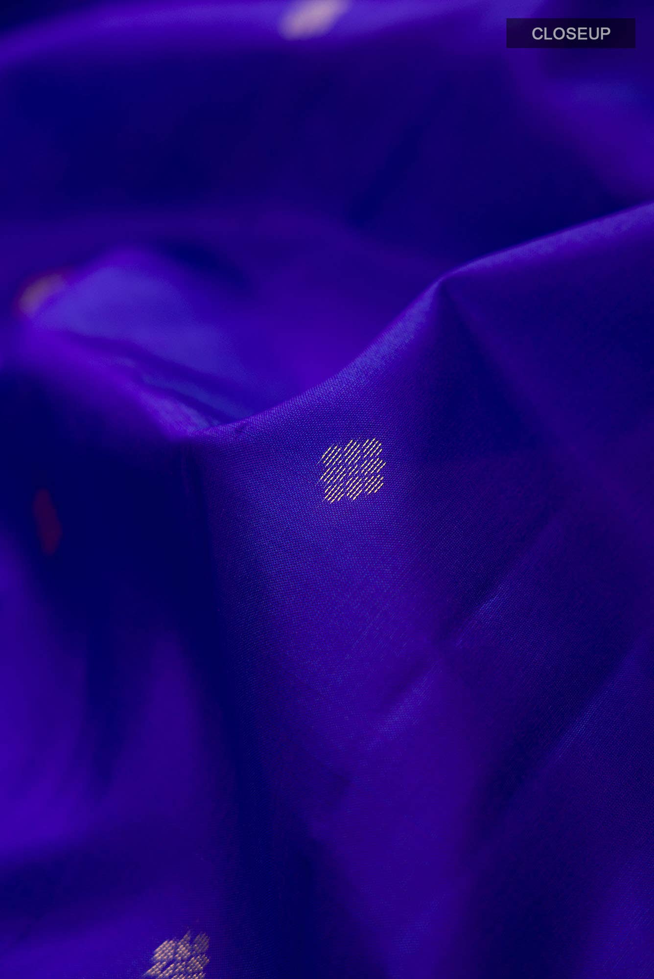 Blue Kanchipuram Silk Saree