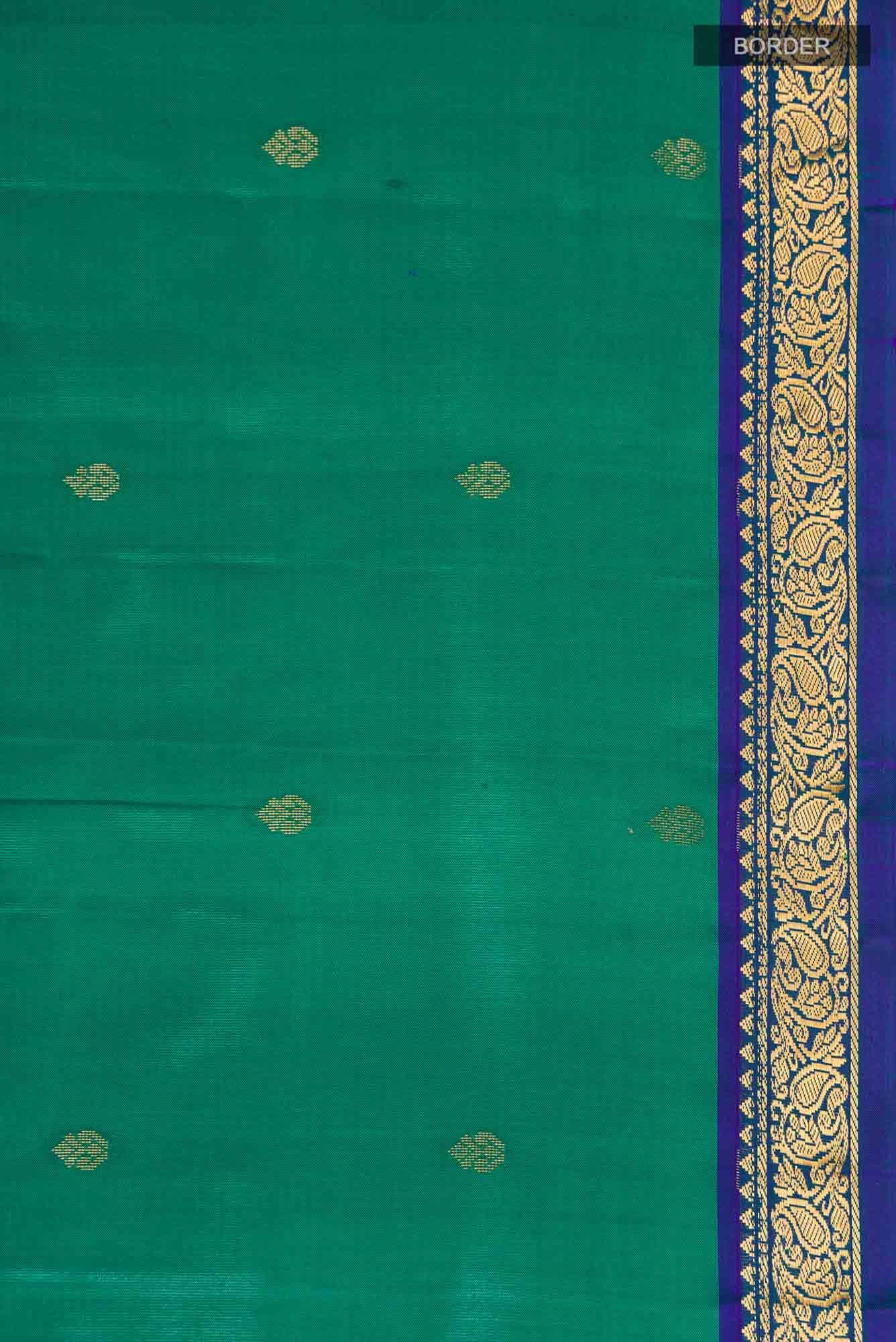 Green Kanchipuram Silk Saree