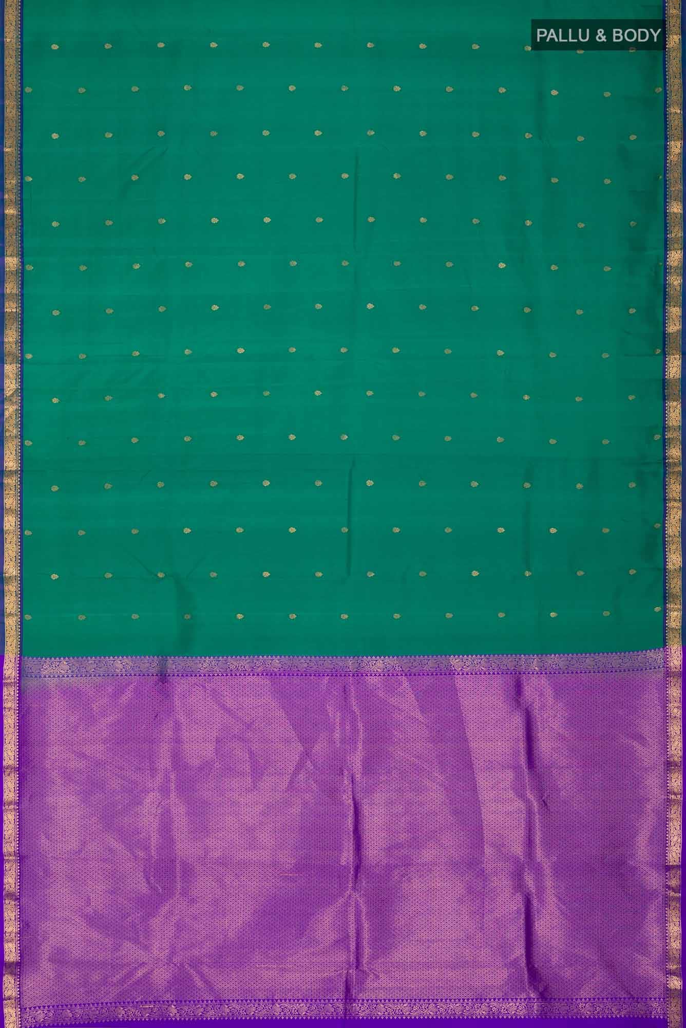 Green Kanchipuram Silk Saree