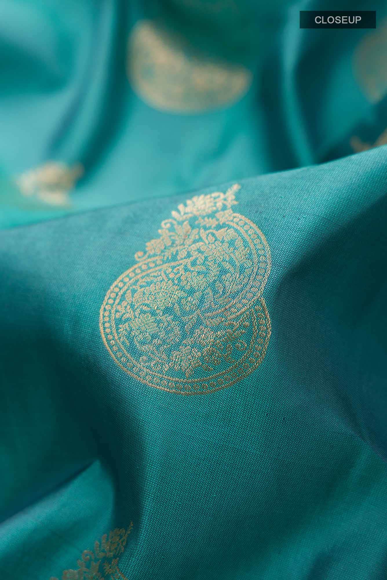 Green Kanchipuram Silk Saree