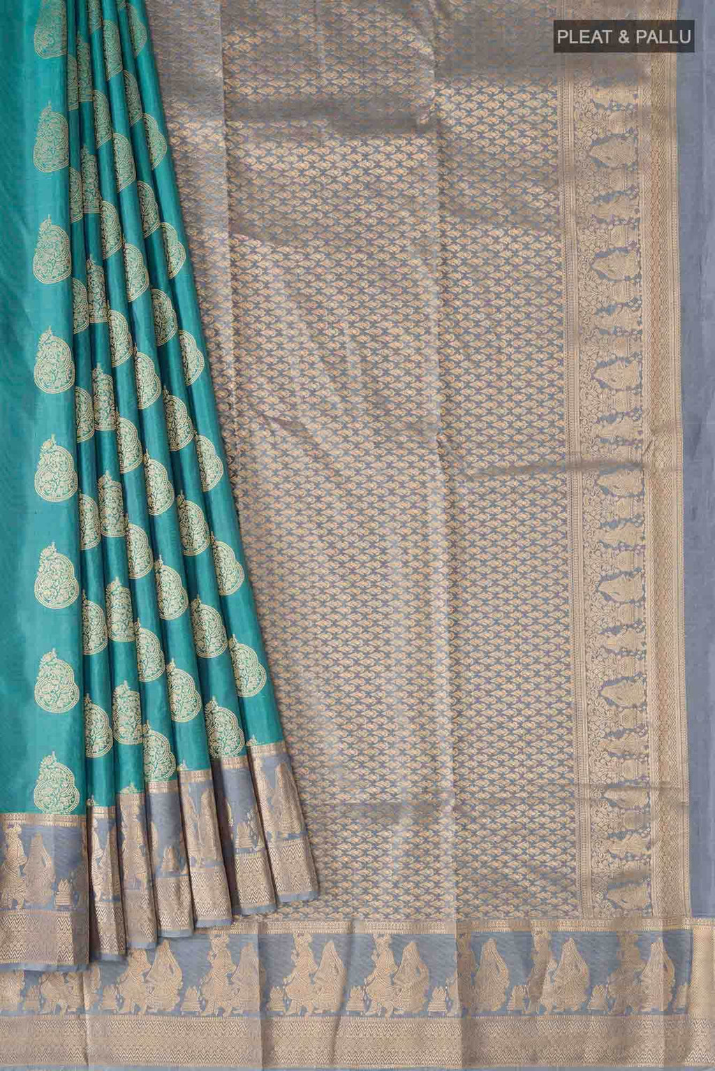 Green Kanchipuram Silk Saree