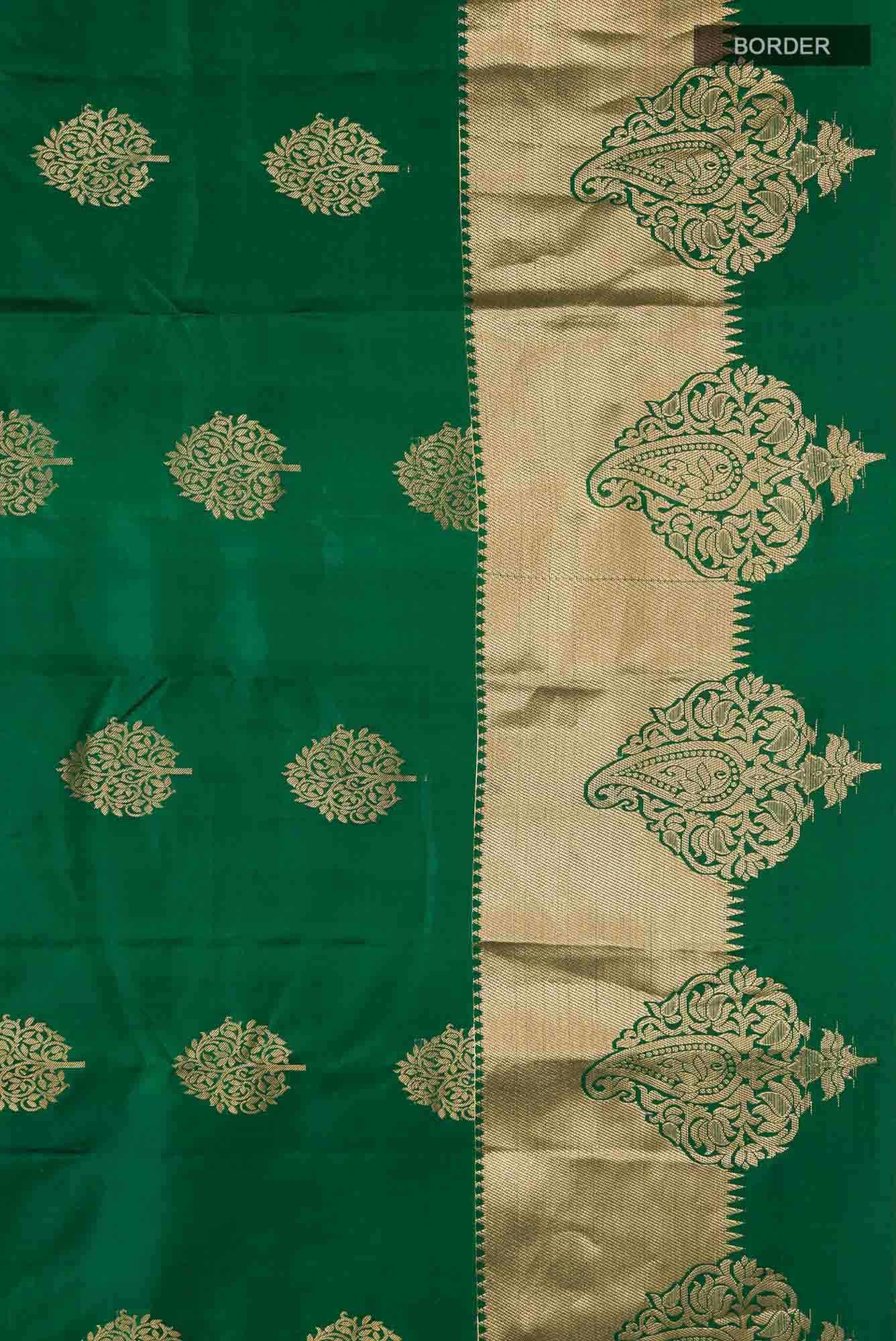 Green Kanchipuram Silk Saree