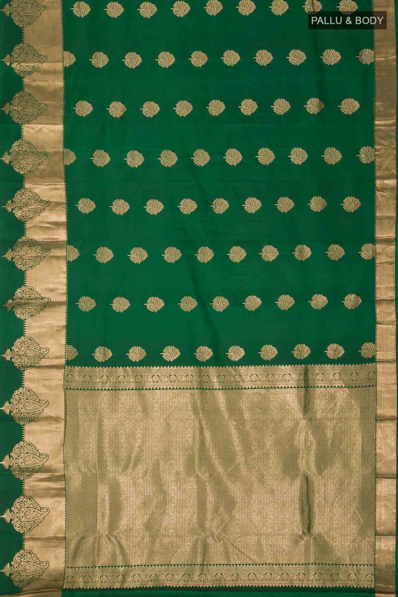 Green Kanchipuram Silk Saree